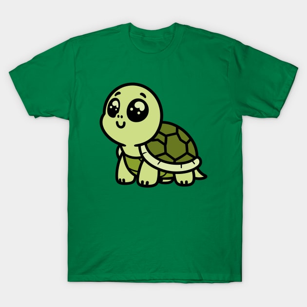 Cute Turtle T-Shirt by KayBee Gift Shop